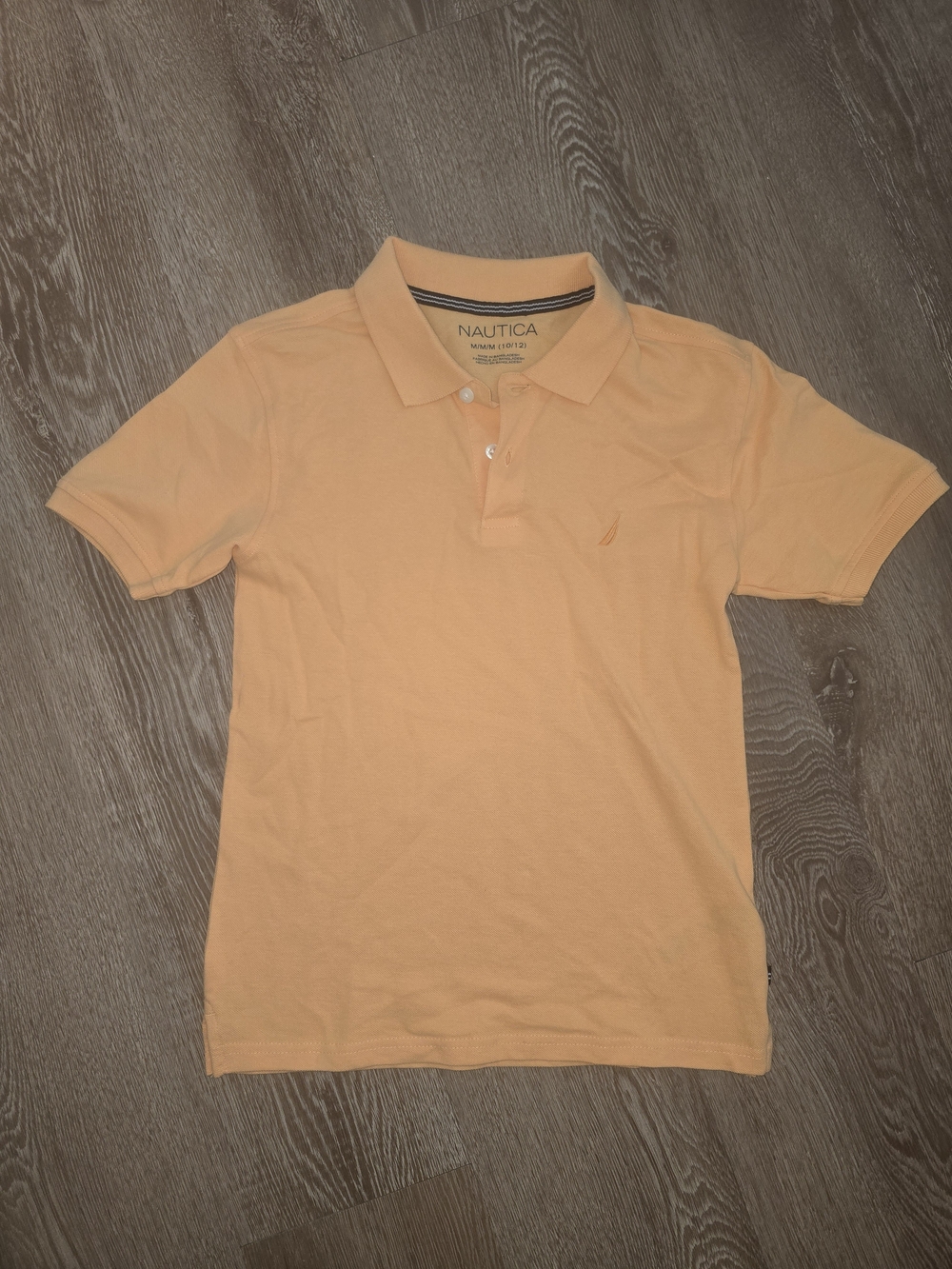 Nautica Kids' Peach Polo Shirt - Classic Short Sleeve